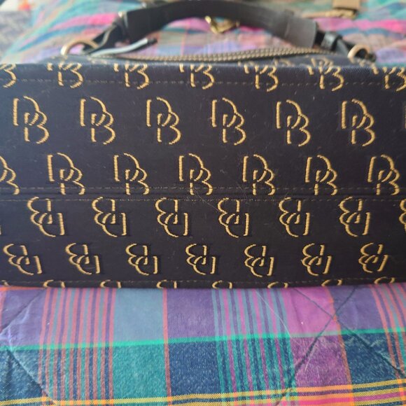 Dooney & Bourke Signature Small East West Slouch - Picture 6 of 13